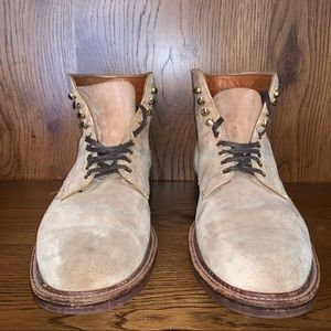 Alden for Jcrew 8.5D. Camel color.